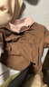 森馬（Semir）POLO衫女短款小心機(jī)撞色夏季復(fù)古字母緊身套頭衫109324115006 曬單實(shí)拍圖