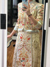 泰勒馬丁秀禾服新娘2025新款新中式古裝嫁衣結(jié)婚禮服敬酒服出閣服婚禮服 H028 M 曬單實(shí)拍圖
