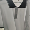 中小學生校服內搭短袖T恤夏季休閑高中生白色上衣polo衫高中班服 白色+藏藍領白邊 180 曬單實拍圖