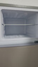 志高電冰箱雙門家用節(jié)能冰箱出租屋冷藏冷凍環(huán)保迷你冰箱辦公室公寓租房宿舍低噪電冰箱 S192銀色一級(jí)能效【萬人推薦】 曬單實(shí)拍圖