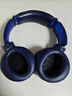 魔律適用于SONY索尼MDR-XB950BT耳罩XB950B1海綿套XB950N1耳機罩頭梁耳機配件 【原配款】寶藍色耳套一對 曬單實(shí)拍圖