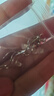 芳妮兔925銀波浪流蘇耳環(huán)女氣質(zhì)小眾設計感長款耳飾品顯臉瘦耳墜禮物女 925銀波浪流蘇耳環(huán) 曬單實拍圖
