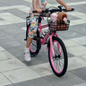 【京東物流】碟剎減震兒童自行車6-10-17歲單速變速男女孩山地車 【旗艦版】單速-公主粉 20寸【身高130-145cm】7-12歲 曬單實拍圖