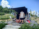 山扉sunnyfeel汀嵐屋脊6.0速開帳篷天幕戶外露營黑膠防曬防雨小屋帳 曬單實(shí)拍圖