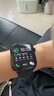 Apple/蘋(píng)果 Watch Series 10 智能手表GPS款46毫米亮黑色鋁金屬表殼黑色運動(dòng)型表帶S/M MX263CH/B 曬單實(shí)拍圖