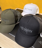 ARC'TERYX始祖鳥 BIRD WORD TRUCKER HAT 透氣 男女同款 彎檐帽 BLACK / CLOUD/黑色/暗霧灰 L-XL 曬單實(shí)拍圖