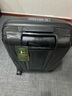 新秀麗（Samsonite）行李箱KM1鉆石箱商場同款MAJOR-LITE拉桿箱CURV超輕大容量 黑色 20英寸【可擴容】登機箱 曬單實拍圖
