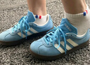 adidas「T頭鞋」STADT經(jīng)典時尚薄底運動板鞋男女阿迪達斯三葉草   藍色/亮白/漢玉白   43 曬單實拍圖