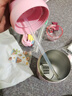 oktp可愛(ài)兒童保溫杯h(huán)ello Kitty學(xué)生高顏值316不銹鋼水杯雙飲吸管杯子 【背帶+公仔】凱蒂貓600ml 曬單實(shí)拍圖