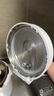 美的電高壓鍋家用0涂層不銹鋼內(nèi)膽電壓力鍋3-4-5人 自動(dòng)排氣IH加熱高壓電飯鍋電飯煲壓力鍋5升雙內(nèi)膽 【0涂層鋼釜】白色金屬機(jī)身 5L 曬單實(shí)拍圖