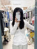 爾山集薄款防曬衣女2025新款流行秋季韓系白色連帽罩衫空調(diào)衫長(zhǎng)袖外套 防曬透氣空調(diào)衫白色 M （95-110斤） 曬單實(shí)拍圖