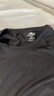徽昂短袖運動t恤男速干衣瑜伽服健身服緊身衣透氣跑步訓練上衣黑線L 曬單實拍圖