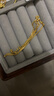 金至尊（3DG Jewellery）黃金項鏈女肖邦鏈鎖骨鏈W扣999足金素鏈送女友生日禮物計價(jià) 金重5.29克-NF58000520-45 曬單實(shí)拍圖