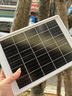 太陽(yáng)能監控供電系統監控專(zhuān)用太陽(yáng)能板攝像頭充電板發(fā)電板5v12v 5V8W監控專(zhuān)用【帶6節鋰電池】 曬單實(shí)拍圖