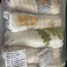 婧麒（JOYNCLEON）嬰兒口水巾毛巾純棉6層紗布小方巾柔軟兒童6條裝 30 Jyp171062 曬單實(shí)拍圖
