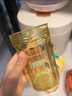 希樂（cille）水杯tritan防摔學(xué)生上學(xué)隨手杯男女居家辦公車載高顏值時尚咖啡杯 XL2592活力黃350ml1個 曬單實拍圖