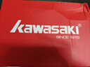 川崎（KAWASAKI）羽毛球鞋 球狂飛躍系列 羽毛球?qū)Ｓ眯?透氣耐磨減震抗扭 腳感舒適 飛躍A3307-黛紅色 40 曬單實拍圖