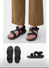 無(wú)印良品（MUJI）男女通用 布帶涼鞋男士/女士無(wú)性別男鞋女鞋25年夏季EKB20A5S 黑色 26 cm/42碼 曬單實(shí)拍圖
