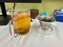 富光·嘉（FU）茶杯高硼硅玻璃杯茶水分離帶蓋泡茶水杯男士個人專用高檔喝茶杯子 曬單實拍圖