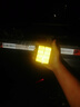 自行車(chē)電動(dòng)車(chē)夜行反光貼戶(hù)外夜騎必備貼紙立體反光貼安全必備 黃色30片 /3cm*8cm 曬單實(shí)拍圖