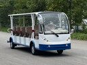 科瑞博電動(dòng)觀光車(chē)8座-23座座全封閉景區(qū)旅游觀光擺渡車(chē)酒店廠區(qū)接待電瓶車(chē)社區(qū)物業(yè)售樓處巡邏車(chē) 敞篷款8座裸車(chē)無(wú)電瓶不含稅運(yùn) 曬單實(shí)拍圖
