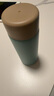 膳魔師（THERMOS）迷你保溫杯便攜小號(hào)水杯小巧簡(jiǎn)約杯子男女士口袋杯 磨砂綠120ml帶茶隔 耐刮耐磨不 曬單實(shí)拍圖