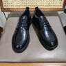 七匹狼男士皮鞋男冬季2025新款頭層牛皮商務(wù)休閑典雅舒適職場(chǎng)通勤鞋子男 黑色 【時(shí)尚款】 41 【標準皮鞋碼】 曬單實(shí)拍圖