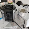 美的（Midea）0涂層電壓力鍋家用5L雙膽健康無(wú)水焗米飯鍋加深不銹鋼膽電鍋少鹽提鮮煲湯燉肉煮飯高壓鍋E5915G 曬單實(shí)拍圖