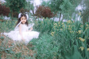 G.DUCKKIDS童裝洛麗塔公主裙女童連衣裙夏季蓬蓬裙兒童生日禮服芭蕾舞蹈裙子 白色裙子 100 尺碼2~3歲【 90-100cm】 曬單實(shí)拍圖