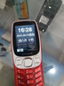 金立（Gionee）老年人手機4G全網(wǎng)通 超長待機老年機全新款 大字大聲大按鍵大屏學(xué)生備用功能機雙卡雙待G320 紅色  曬單實拍圖