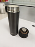 膳魔師（THERMOS）不銹鋼保溫杯男女泡茶杯車載便攜水杯團(tuán)購(gòu)定制刻字畢業(yè)禮物TCMA 黑色 550ml 曬單實(shí)拍圖