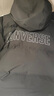 Converse【防潑水】匡威兒童羽絨服冬季男童連帽短加厚加絨外套上衣 正黑色 160 /80 【建議身高158-170cm】 曬單實拍圖