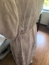 德瑪納【蜜桃歐若風(fēng)】夏季復(fù)古法式風(fēng)暗提花腰帶中袖A字藏肉女式連衣裙 曬單實(shí)拍圖