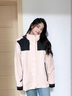 啄木鳥(niǎo)沖鋒衣男女三合一春秋冬季可拆卸防風(fēng)登山服情侶加絨夾克外套上衣 象牙白-三合一男女款 M (建議135-150斤） 曬單實(shí)拍圖