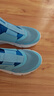 Skechers斯凱奇兒童鞋軟彈力一腳蹬春季網(wǎng)面透氣休閑運動鞋403866L 淺藍色/LTBL 33 曬單實拍圖