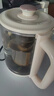 榮事達(dá)（Royalstar）養(yǎng)生壺煮茶壺?zé)畨仉姛崴畨亻_水壺恒溫壺家用辦公室玻璃花茶壺?zé)崮唐?.8L預(yù)約保溫濾網(wǎng)YSH18L19B 曬單實(shí)拍圖