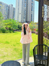 艾萊依（ERAL）女士防曬服2025新款防曬衣夏季UPF100+防紫外線(xiàn)涼感透氣原紗外套 夢(mèng)境花園（粉） M 160 曬單實(shí)拍圖