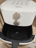 美的（Midea）空氣炸鍋蒸汽嫩烤不干柴 透明可視實用大容量5.3L 金屬內(nèi)腔易潔烤盤 易用旋鈕免翻面KZE5383  曬單實拍圖