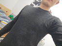 七匹狼【升溫9.7C°】保暖內(nèi)衣男士秋冬加絨遠(yuǎn)紅外發(fā)熱上衣中高領(lǐng)打底衣 曬單實(shí)拍圖