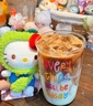 高硼硅ins風(fēng)彩色字母治愈系多巴胺色系透明玻璃杯咖啡杯果汁水杯 彩虹字母玻璃杯 一只 曬單實(shí)拍圖