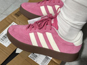 adidas「T頭鞋」BARREDA板鞋德訓(xùn)鞋男女春季新款阿迪達(dá)斯輕運(yùn)動(dòng) 粉色/漢玉白/樹脂黃   36.5 曬單實(shí)拍圖