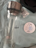 希諾雙層玻璃杯抗菌隔熱高檔車載水杯男2025新款鈦杯泡茶杯子XN-9102K 曬單實(shí)拍圖