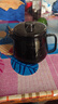 全度（Quandu）玻璃茶壺煮茶壺泡茶壺煮茶壺可明火加熱玻璃茶壺 企鵝壺煙灰色500ml 曬單實拍圖