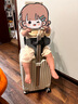 大嘴猴（PAUL FRANK）寶媽行李箱兒童可坐騎拉桿箱帶娃寶寶推車20英寸旅行箱可靠背箱子 曬單實拍圖