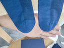 莫代爾襪子男士夏季短襪純棉薄款防臭吸汗透氣中筒全棉抗菌網(wǎng)紗夏天男襪 純棉短筒款藍(lán)色 共 6雙 均碼 7A抑菌防臭男襪39-44 曬單實(shí)拍圖