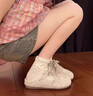 速狐包頭半拖鞋女2025夏季新款外穿拖鞋網(wǎng)面鏤空透氣網(wǎng)鞋平底德訓(xùn)半拖 卡其 37 標準運動鞋尺碼 曬單實拍圖