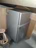 奧克斯小冰箱家用小型迷你冷藏冷凍兩用出租房宿舍用節(jié)能省電寢室辦公室電冰箱 【熱賣款 升級(jí)凈化去味】22A126DW銀 曬單實(shí)拍圖