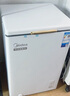 美的（Midea）天成冰柜 146升家用小型冷柜減霜80%超低溫零下-40度電子溫控速凍轉(zhuǎn)冷藏冷凍臥式冰箱BD/BC-146EMR 曬單實拍圖