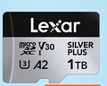 雷克沙（Lexar）tf卡 4K運動相機無人機內存卡gopro手機存儲卡MicroSD卡 SILVER PLUS 1T 讀205寫速150 TF卡 曬單實拍圖