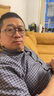 HUGO BOSS雨果博斯飛行員眼鏡框大臉男士復古雙梁近視眼鏡架 1092KB7 曬單實(shí)拍圖